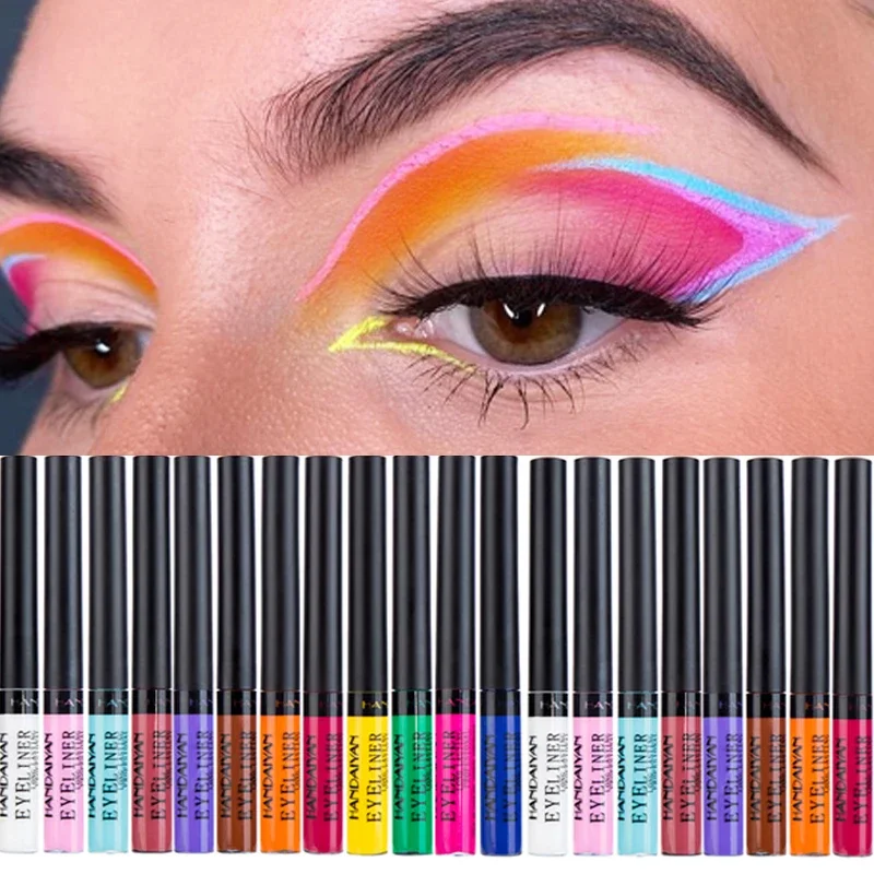 Crayon Eyeliner liquide coloré - Waterproof Liquid Eyeliner Pen avis et prix
