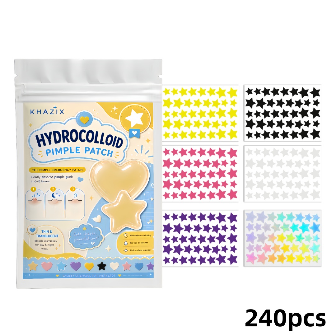 240 Patchs Étoiles Hydrocolloï - Hydrocolloid Pimple Patch avis et prix
