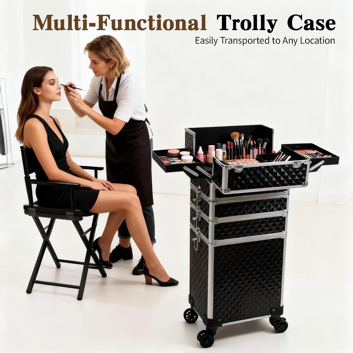 Valise de maquillage à roulett - Makeup avis et prix