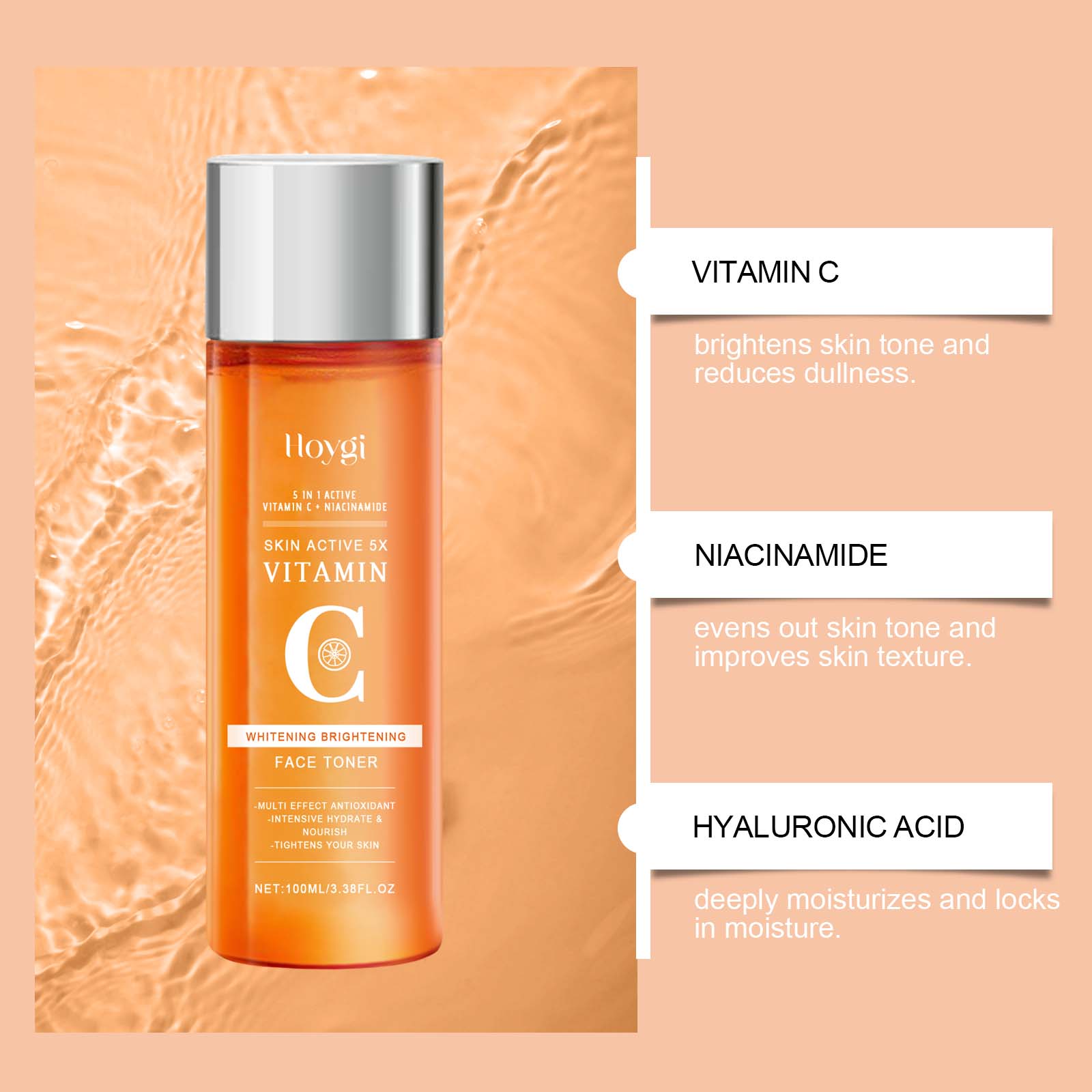 Toner hydratant à la vitamine  - Niacinamide Pore Shrinking Essence avis et prix