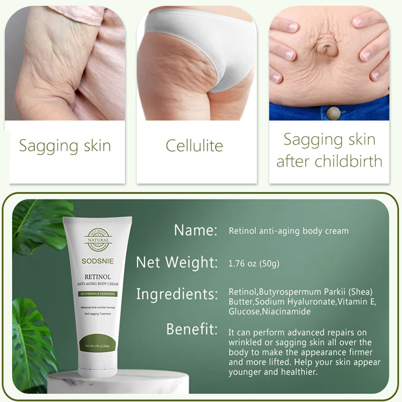 Crème pour le corps Anti-Cellu - Retinol Anti Wrinkle Cream avis et prix