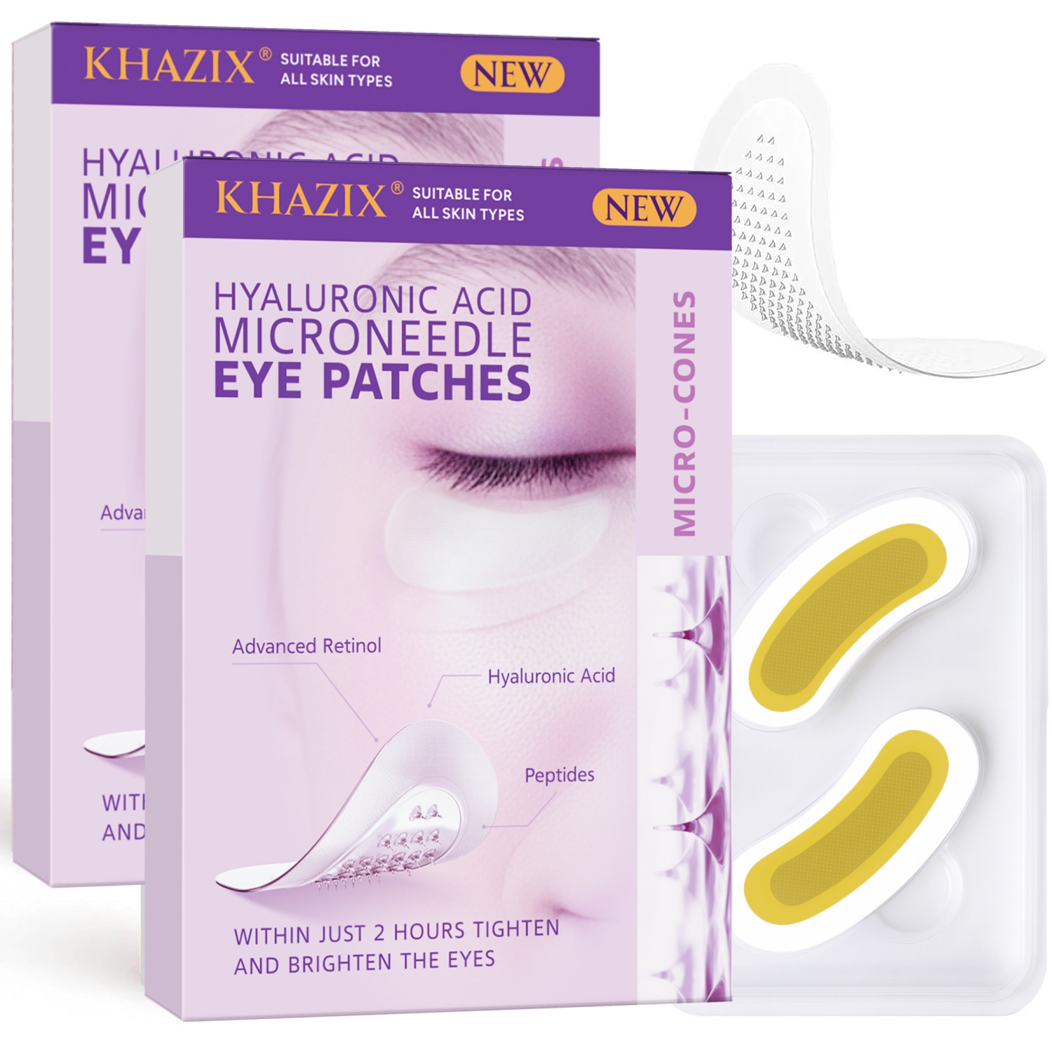 Patchs pour les yeux à l'acide - Skincare avis et prix